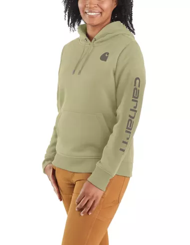 Carhartt Logo Sleeve Graphic Hoodie