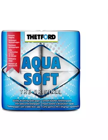 Thetford Aqua Soft Tioletpapier (4 stuks)
